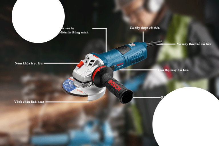 Máy mài góc cầm tay Bosch GWS 13-125 CL 
