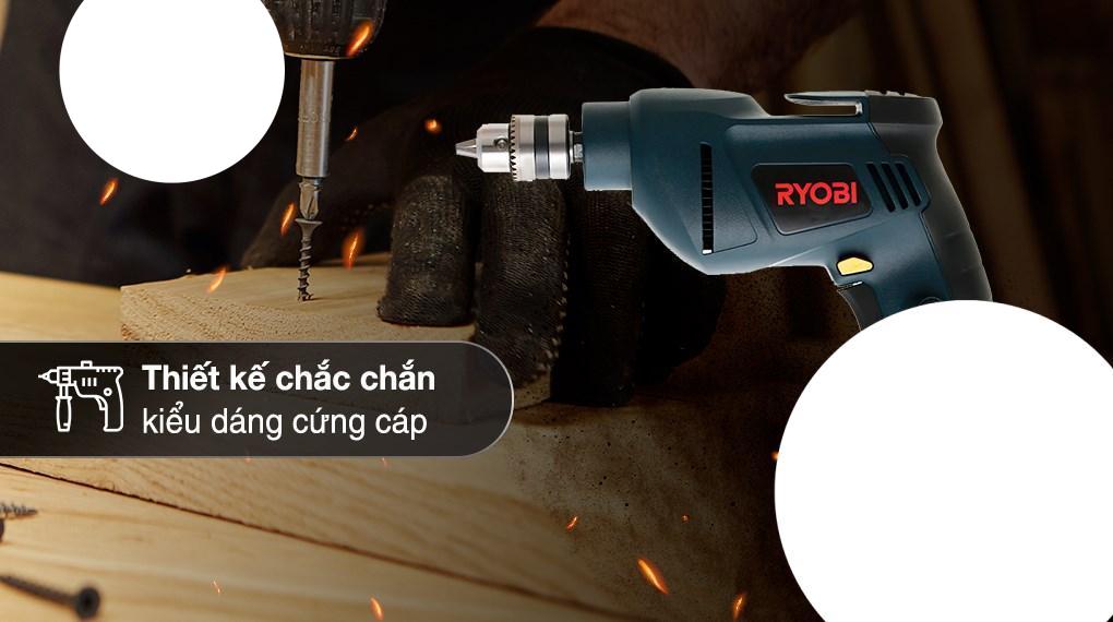 Máy khoan cầm tay Ryobi D-110VR 500W - Thiết kế