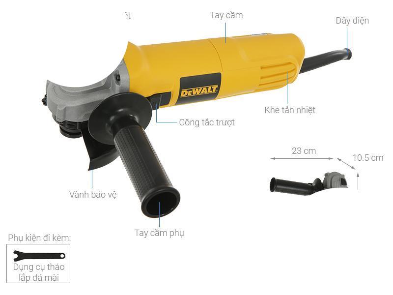 Máy mài góc Dewalt DW820-B1 710W