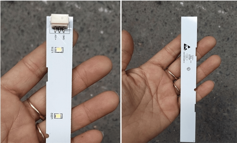 Thay thế bóng đèn LED mới cho tủ lạnh Samsung