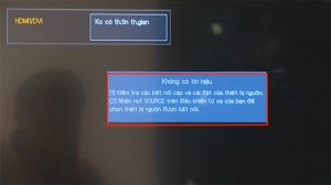 Nguyên nhân và cách xử lý tivi Samsung không nhận tín hiệu cáp