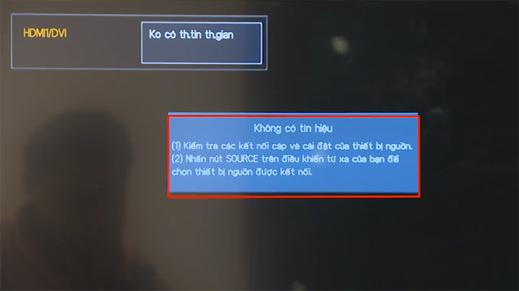 Nguyên nhân và cách xử lý tivi Samsung không nhận tín hiệu cáp