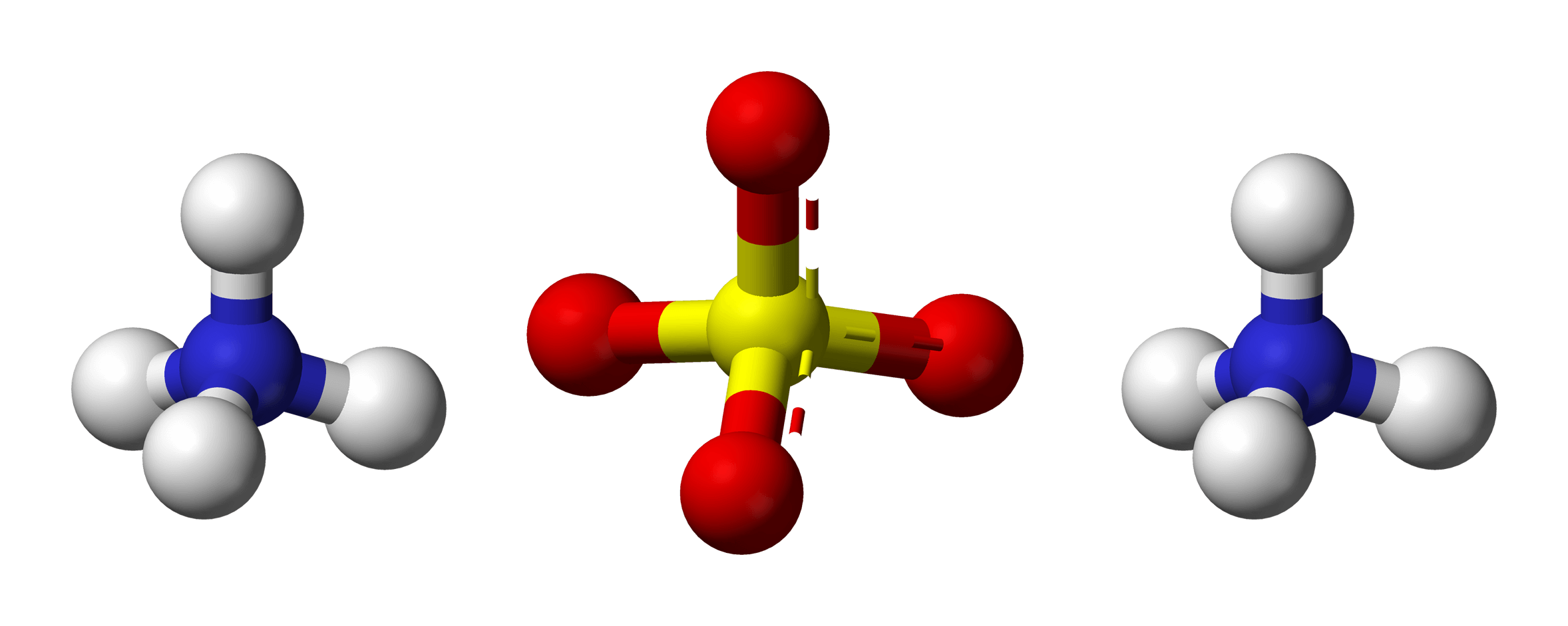 ammonium-sulfate-1-3 Cấu tạo phân tử của amoni sunfat