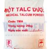 Bột Talc Mg3Si4O10(OH)2 90%, Việt Nam, 25kg/bao