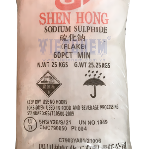 Sodium sulphide Na2S.3H2O 60%, Trung Quốc, 25kg/bao