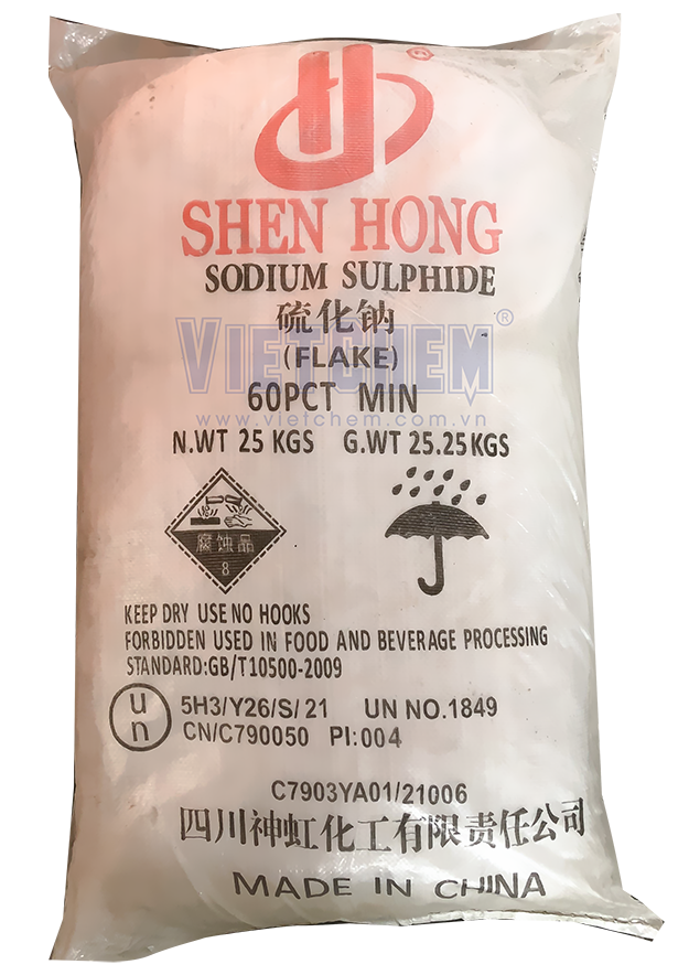 da-thoi-t11-1 Sodium sulphide Na2S.3H2O 60%, Trung Quốc, 25kg/bao