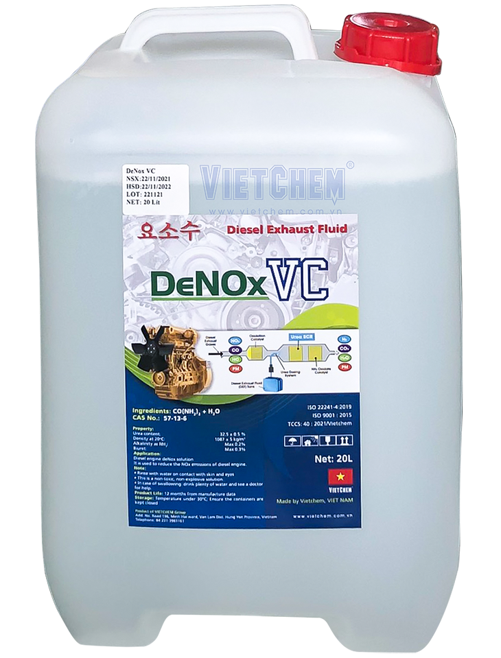 denox-vc-1-1-1 Dung dịch xử lý khí thải động cơ DeNox VC
