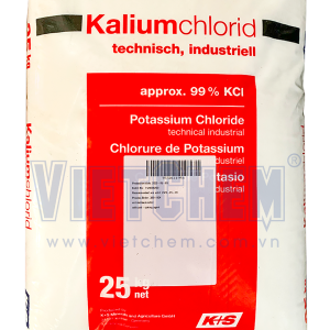 Potassium chloride KCl 99%, Đức, 25kg/bao