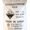 Potassium hydroxide KOH 90%, Trung Quốc, 25kg/bao