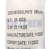 Sodium bisulphite NaHSO3 99%, Trung Quốc, 25kg/bao
