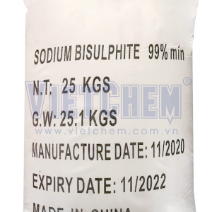 Sodium bisulphite NaHSO3 99%, Trung Quốc, 25kg/bao