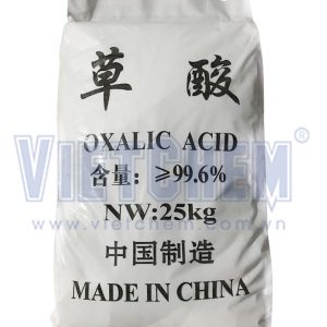 Acid oxalic C2H2O4 99,6%, Trung Quốc, 25kg/bao