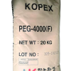 Polyethylene glycol (PEG 4000), Hàn Quốc, 20kg/bao