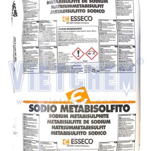 Sodium metabisulfite(SBS) 99% Na2S2O5, Ý, 25kg/bao