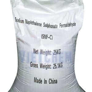 Sodium Naphthalene Formaldehyde (SNF), Trung Quốc, 25kg/bao