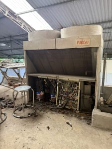 Sửa chữa hệ thống điều hòa âm trần ống gió Fujitsu chuyên nghiệp tại nhà