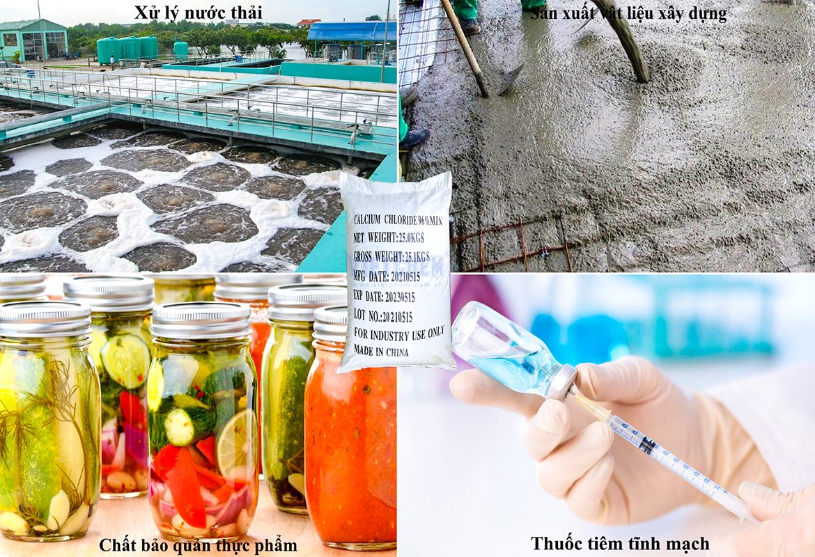 Ứng dụng rộng rãi của CaCl2 trong thực tiễn