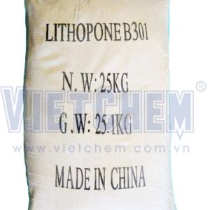 Zinc sulfide ZnS 30%, Trung Quốc, 25kg/bao
